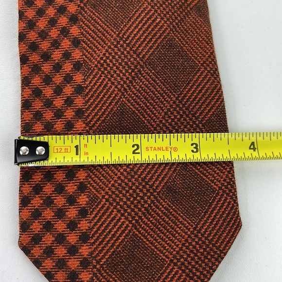 Ermenegildo Zegna Orand Check Tie - Picture 6 of 8
